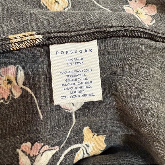 POPSUGAR Floral Long Sleeve Dress - Picture 8 of 8